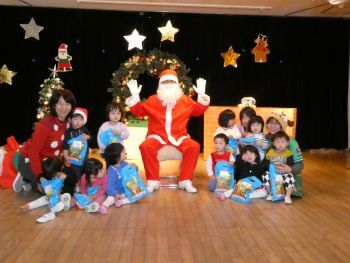 写真：クリスマス会集合1