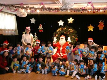 写真：クリスマス会集合3