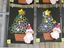 写真：クリスマス製作1