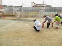 消火訓練の写真1