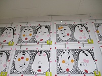 ひょっとことおかめの作品の写真