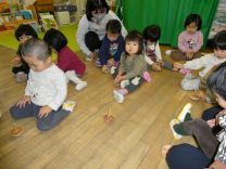 写真：コマ回し1