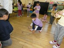 写真：コマ回し3