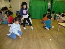 写真：コマ回し2