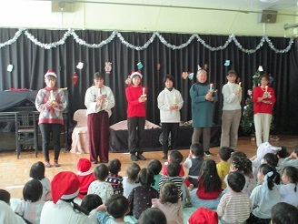 クリスマス会の様子