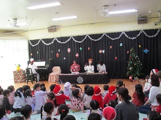 クリスマス会の様子
