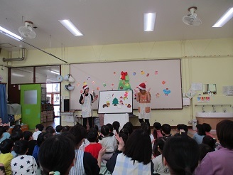 12月のお誕生日会の様子