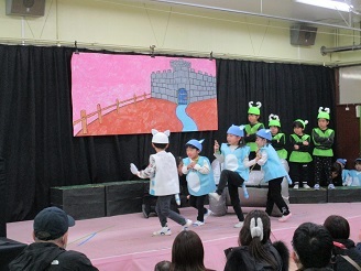 4歳児ぱんだ組ふれあいひろばの様子