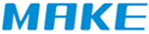 イラスト：会社名（make）のロゴ