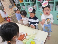 パン屋さんの様子の写真