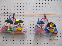 2歳児のお雛様の作品の写真