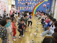 写真：乳児クラスからのプレゼント