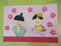 写真：ひなまつり作品2歳