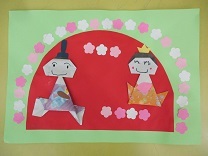 写真：ひなまつり作品4歳