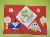 写真：ひなまつり作品5歳