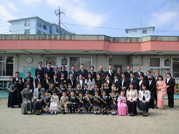 写真：卒園式10