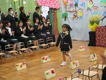 写真：卒園式2