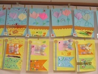 4歳児のこいのぼりの作品の写真