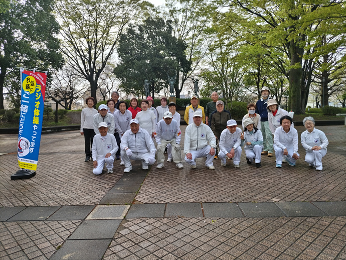 仲田ラジオ体操会写真
