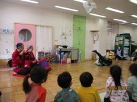 笛、太鼓、のお囃子の写真です。