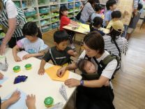 写真：4歳参観5