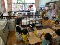 写真：1歳参観1