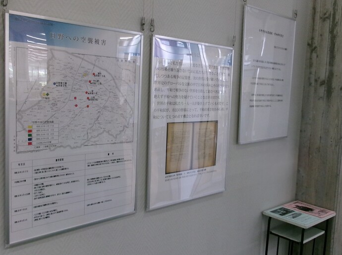 写真3:パネル展示の様子