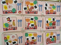 2歳児お弁当の作品の写真