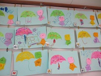 4歳児の作品の写真