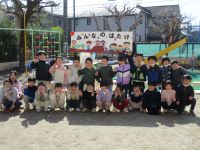 年長組の卒園制作の写真です。