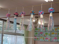 4歳児提灯の作品