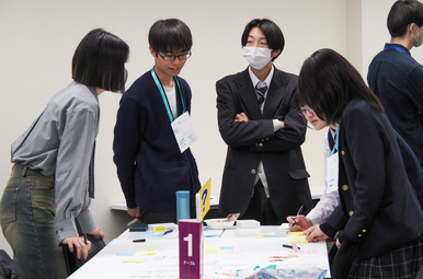 写真：グループワークの様子