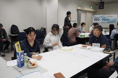 写真：グループワークの様子