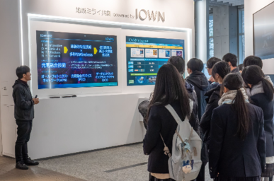 写真：施設見学
