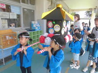 おみこしを担ぐ