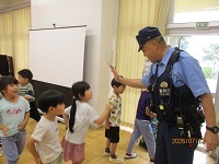 写真：防犯教室　終了後