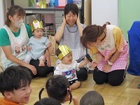 写真：誕生会　インタビュー