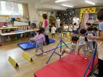 3,4歳児の交流の様子