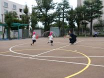 写真：2歳かけっこ